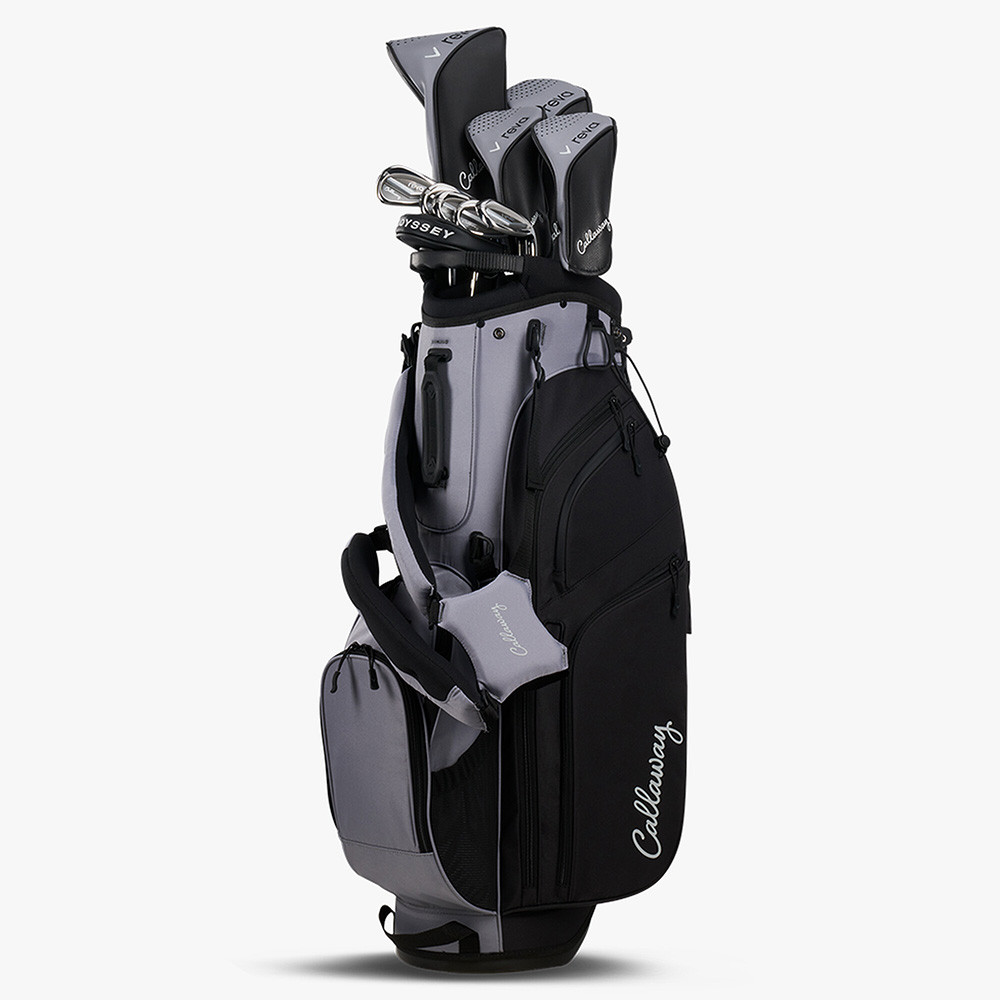 Callaway ブラック ゴルフバッグ Callaway Lady Reva 26 Complete 11-Piece Golf Set w/ Stand Bag